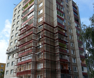 Pohľad na pôvodnu fasádu budovy