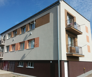 Obnova bytového domu Ovocinárska, Sabinov 1