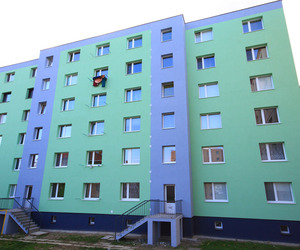 Nová fasáda po zateplení
